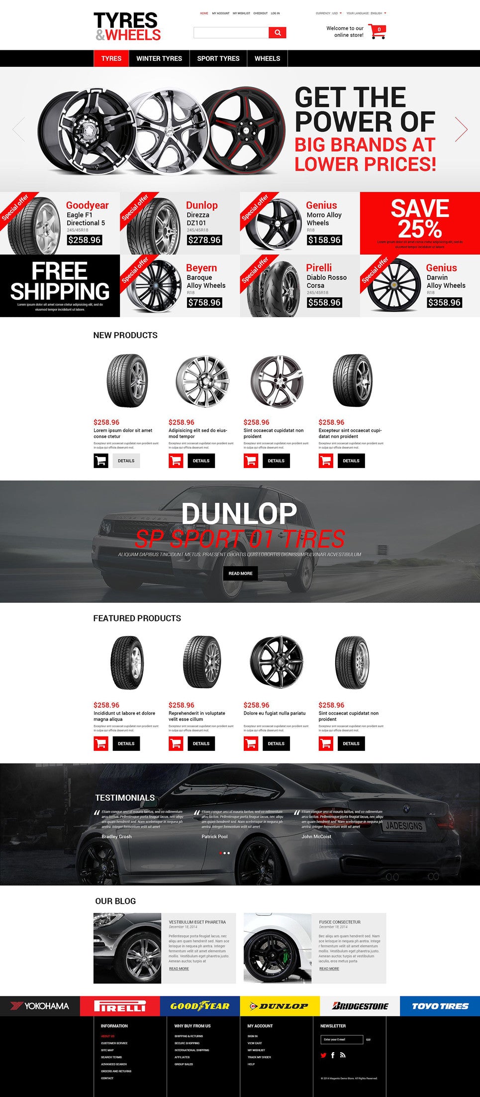 Magento Themes - GoWebBaby.Com