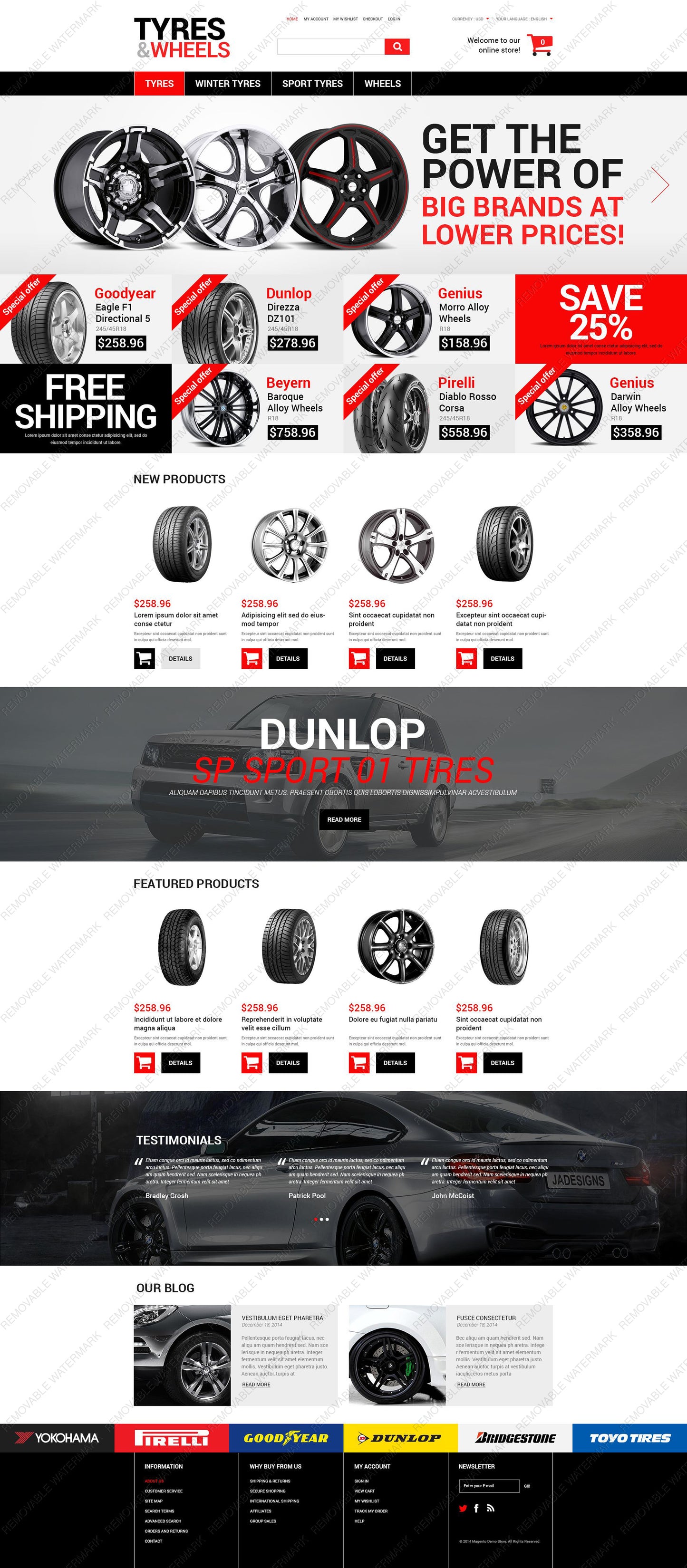 Magento Themes - GoWebBaby.Com