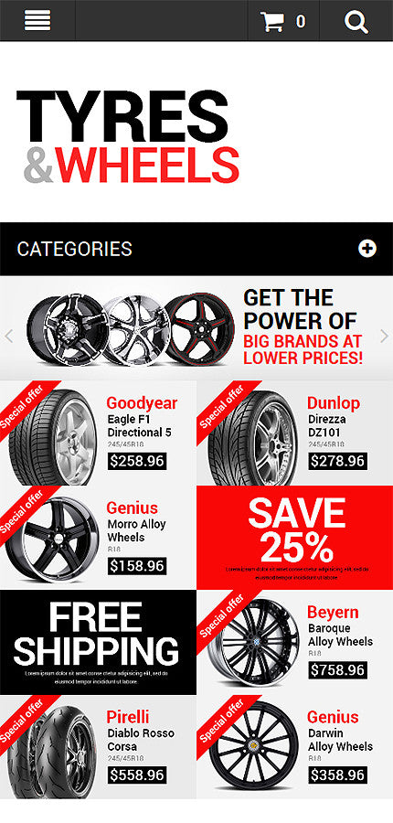 Magento Themes - GoWebBaby.Com