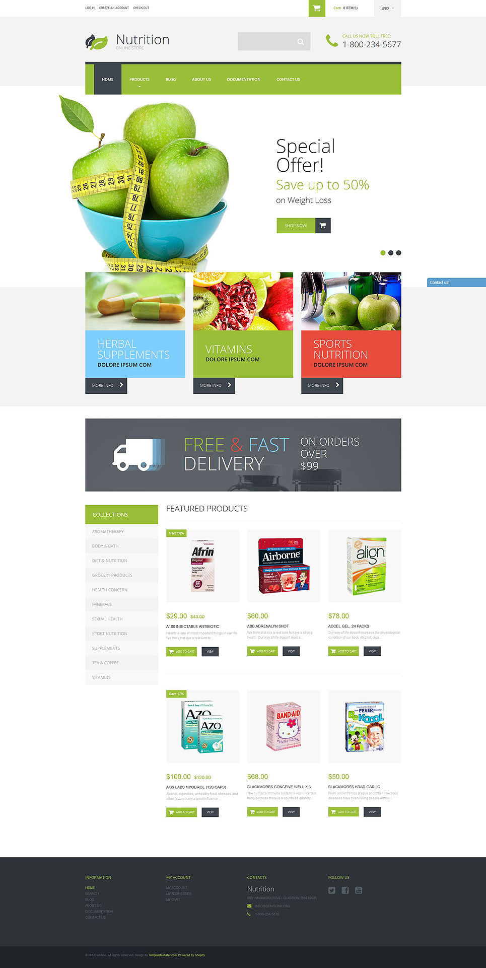 Shopify Themes - GoWebBaby.Com