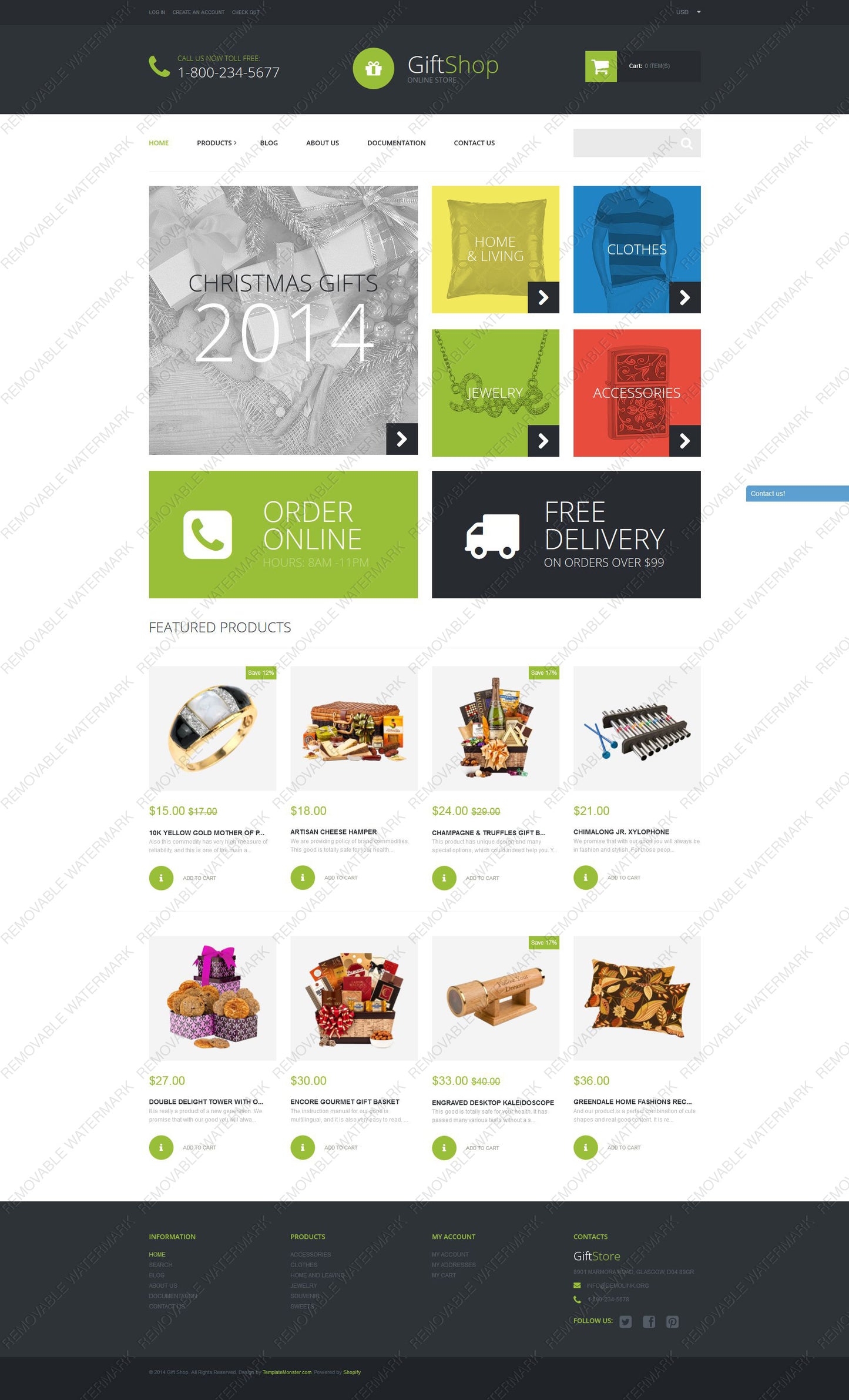 Shopify Themes - GoWebBaby.Com
