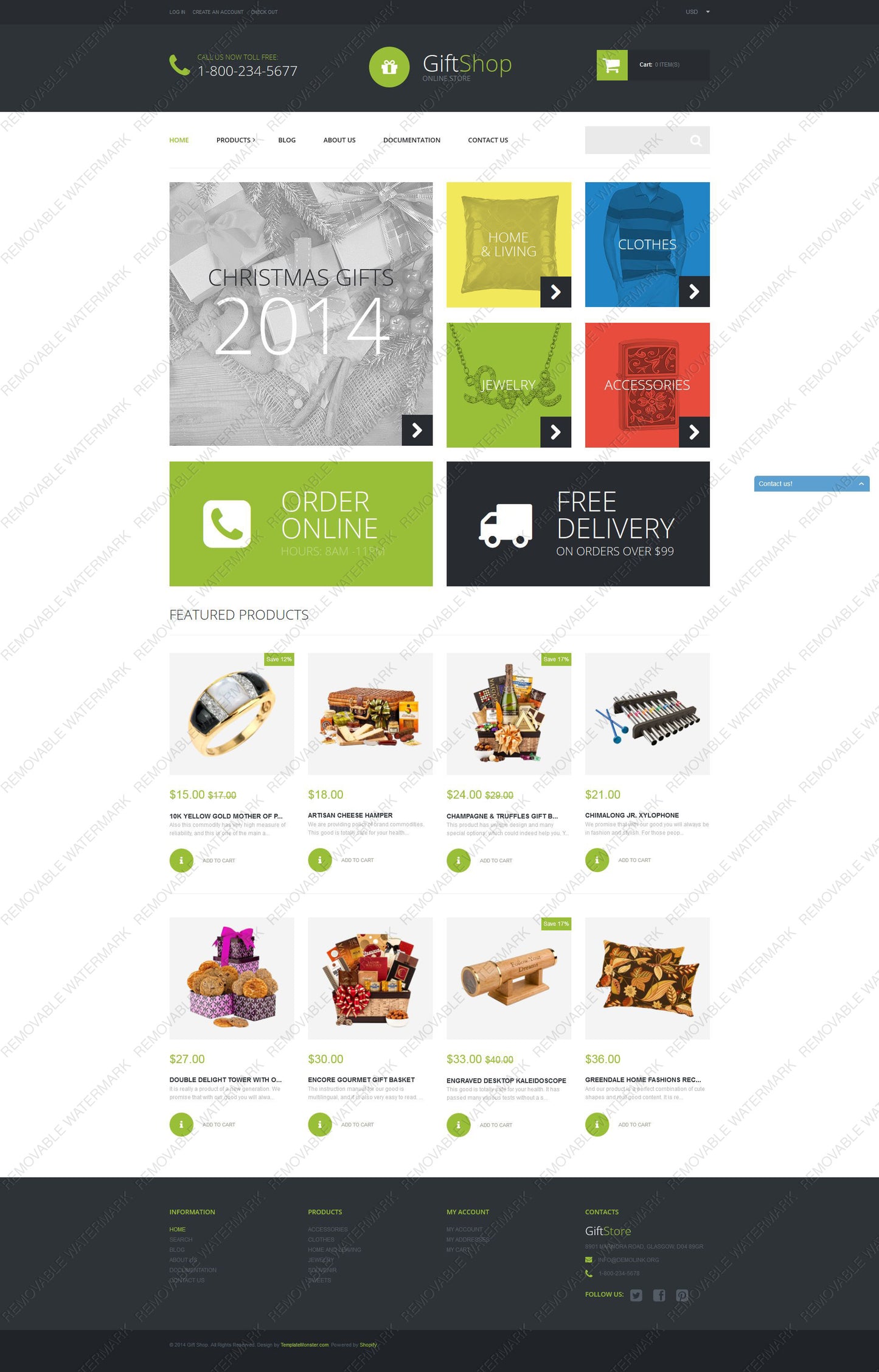 Shopify Themes - GoWebBaby.Com