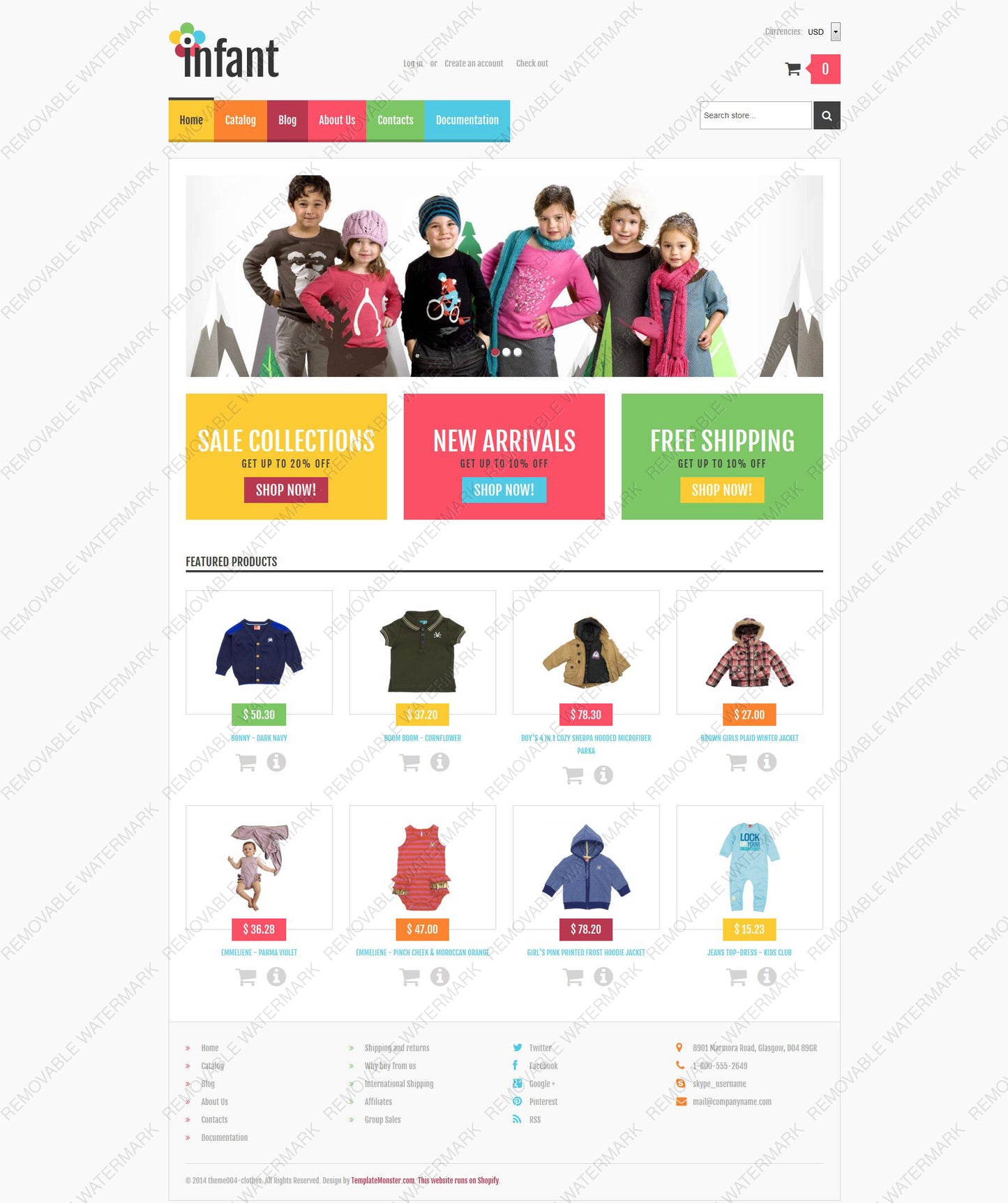 Shopify Themes - GoWebBaby.Com