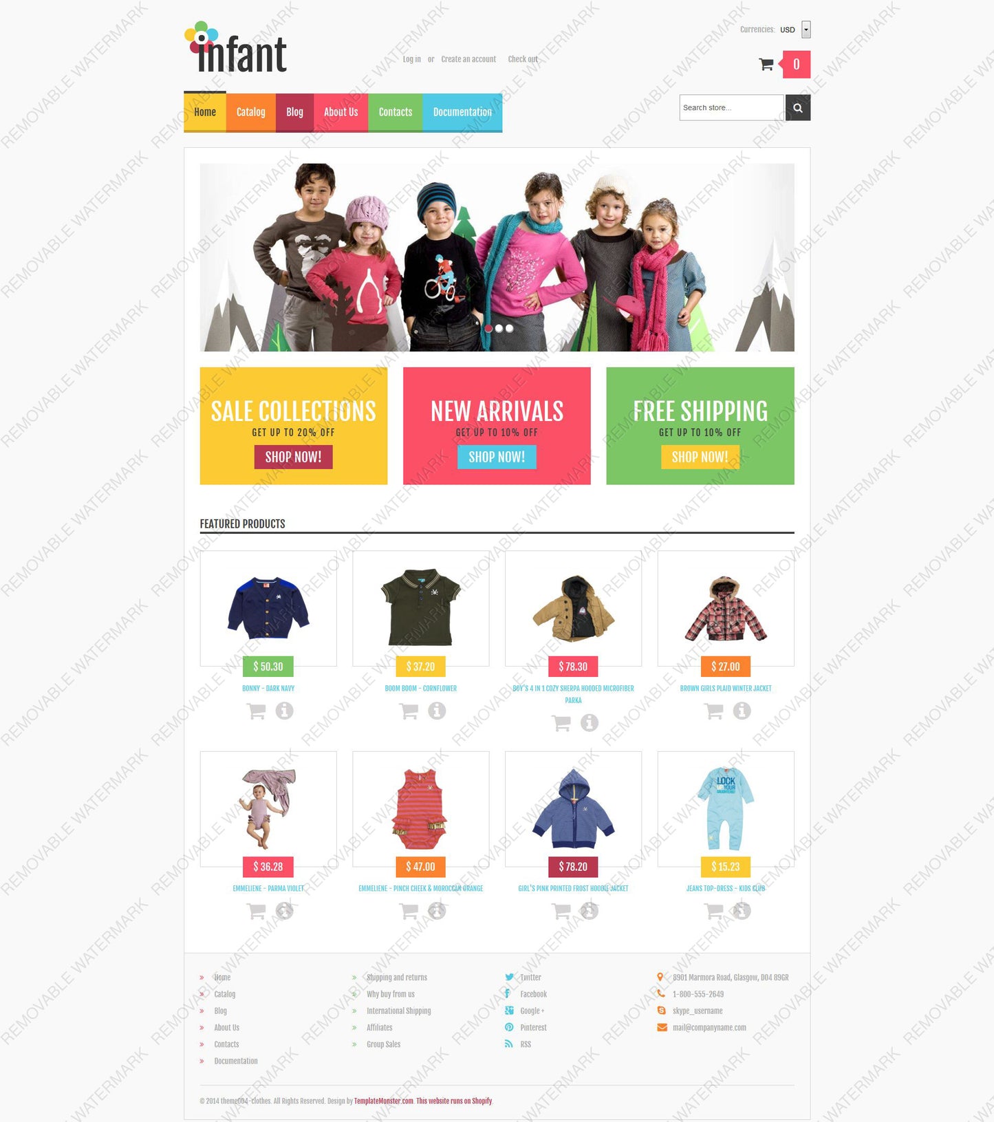 Shopify Themes - GoWebBaby.Com