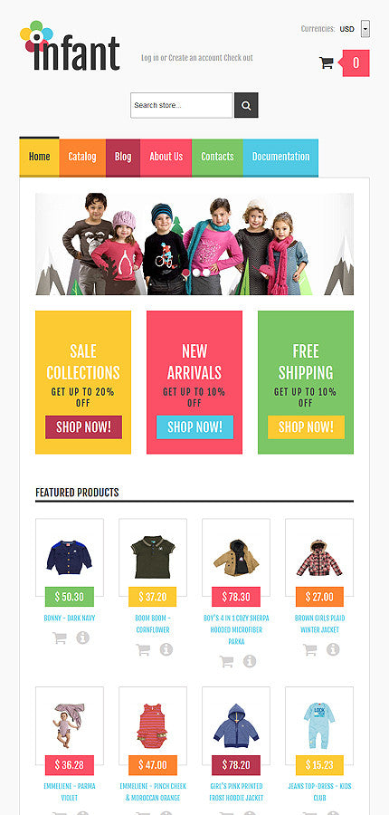 Shopify Themes - GoWebBaby.Com