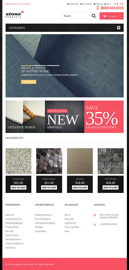 Magento Themes - GoWebBaby.Com