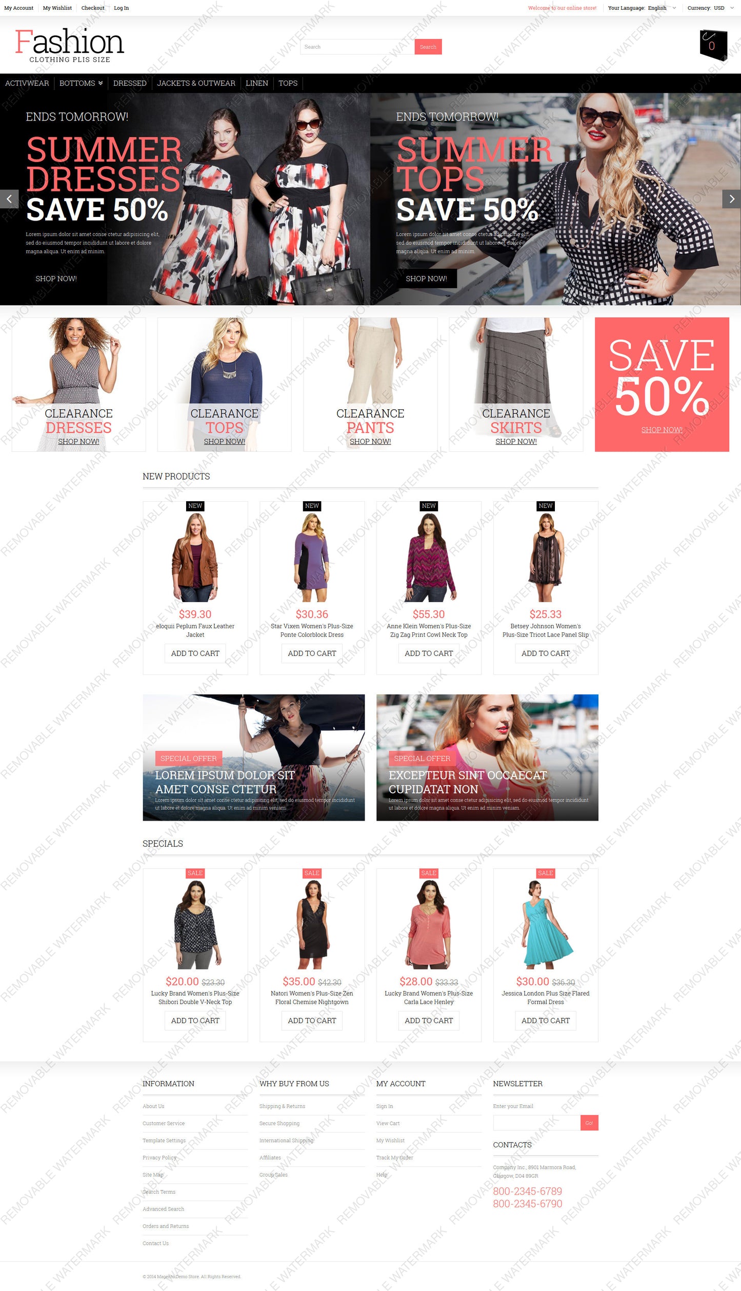 Magento Themes - GoWebBaby.Com