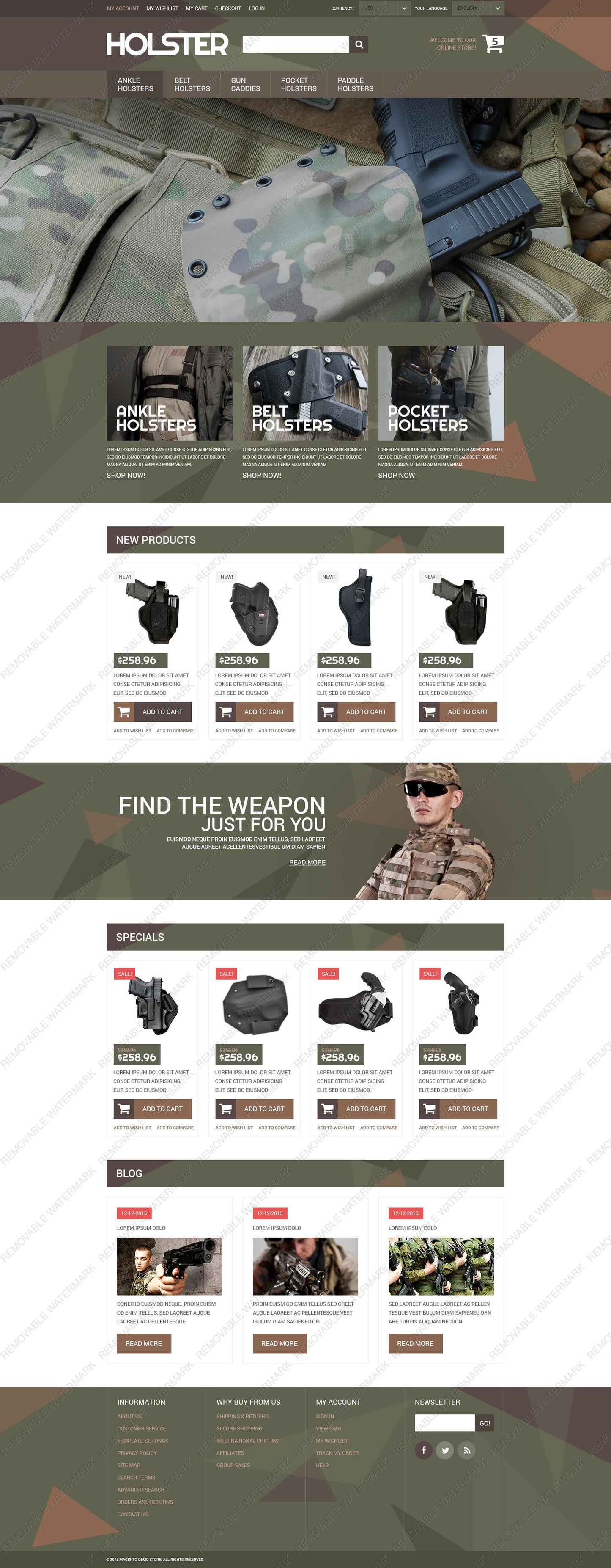 Magento Themes - GoWebBaby.Com