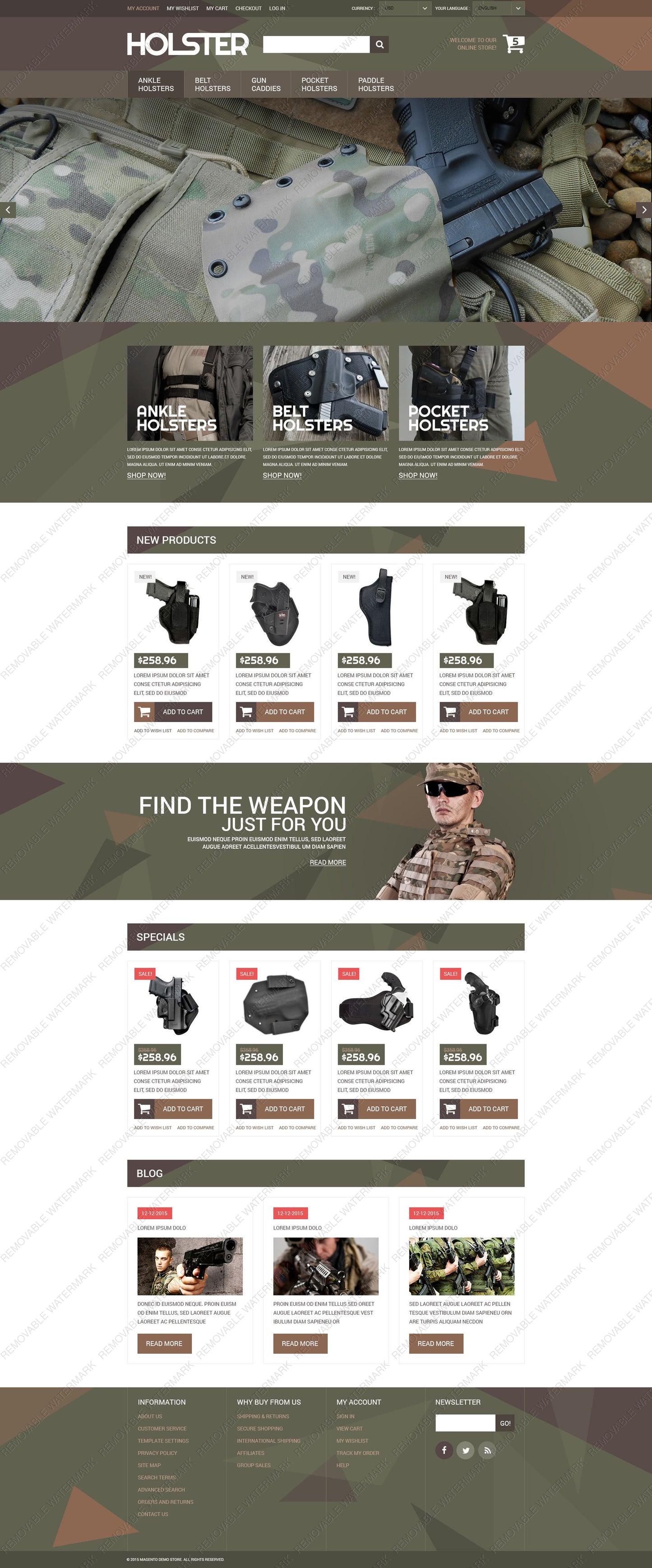 Magento Themes - GoWebBaby.Com