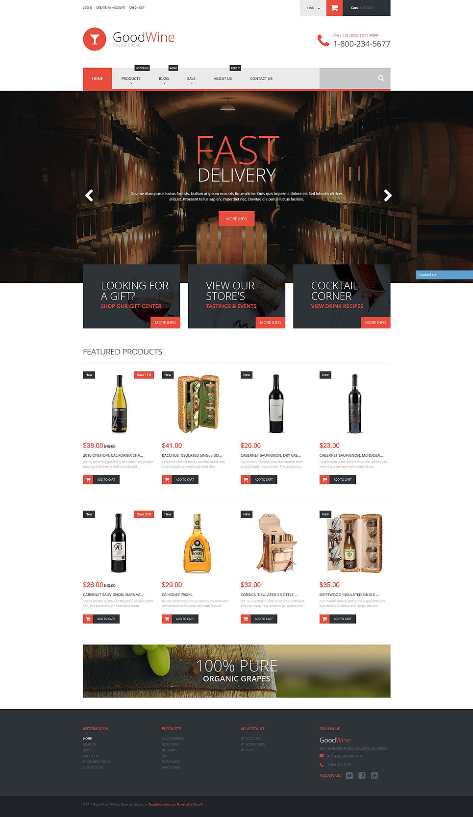 Shopify Themes - GoWebBaby.Com