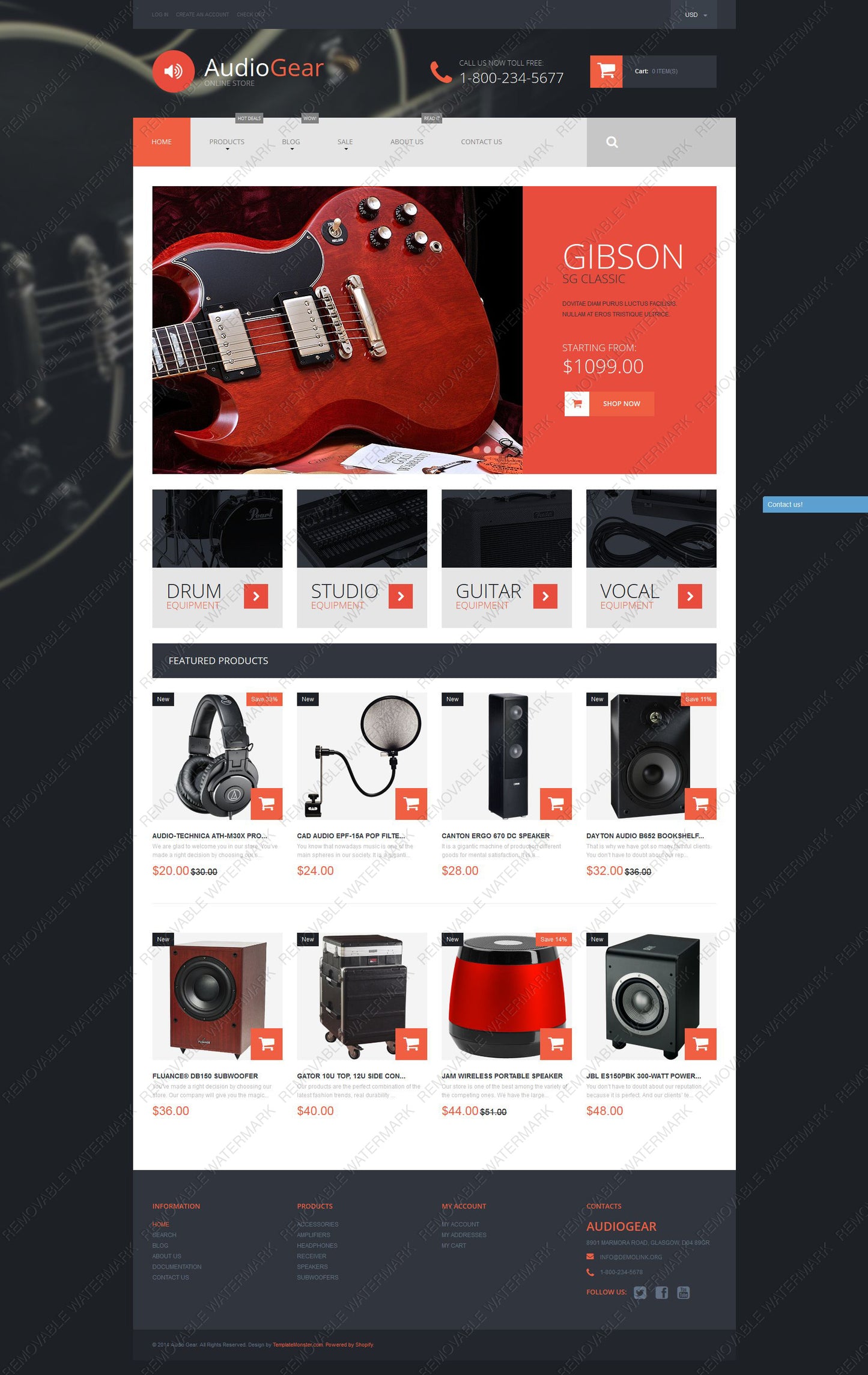 Shopify Themes - GoWebBaby.Com