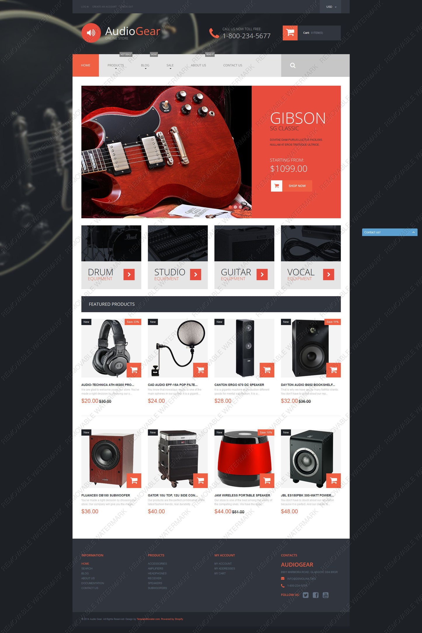 Shopify Themes - GoWebBaby.Com