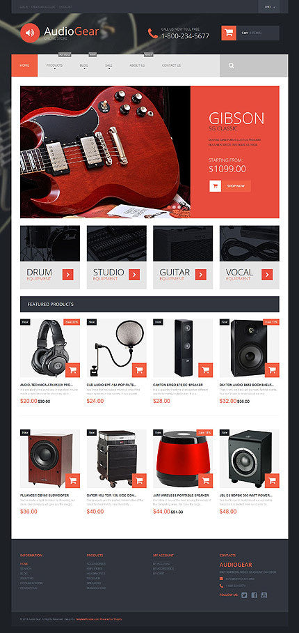 Shopify Themes - GoWebBaby.Com