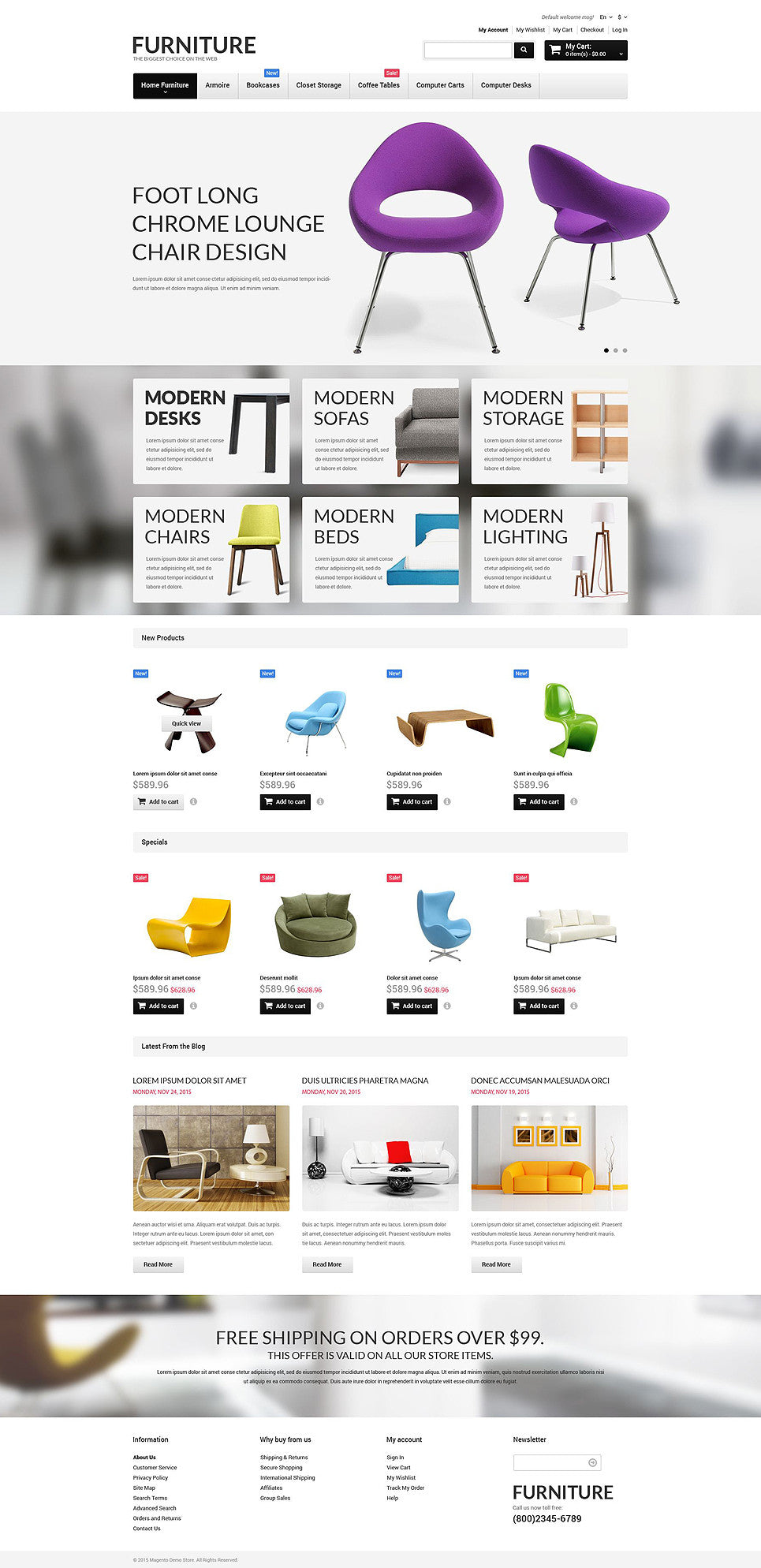 Magento Themes - GoWebBaby.Com