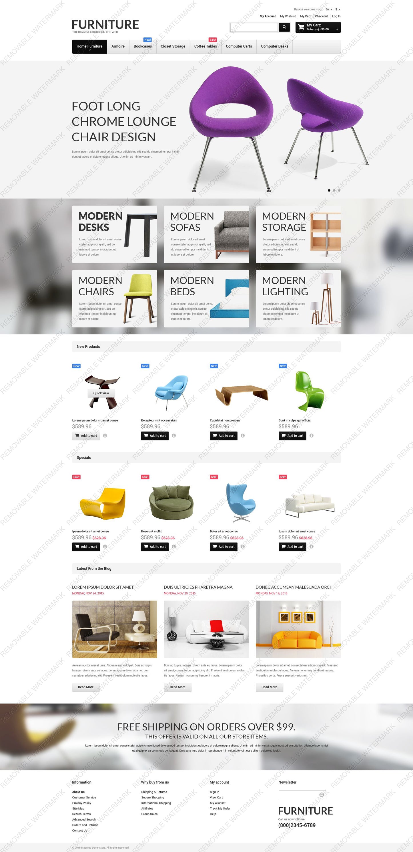 Magento Themes - GoWebBaby.Com