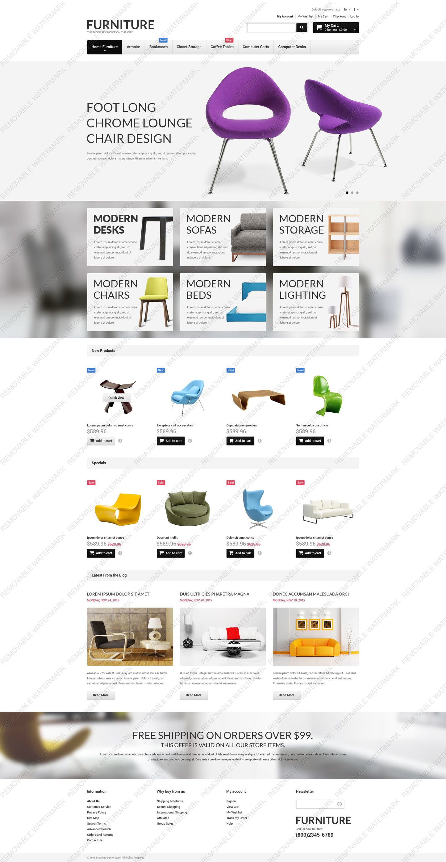 Magento Themes - GoWebBaby.Com