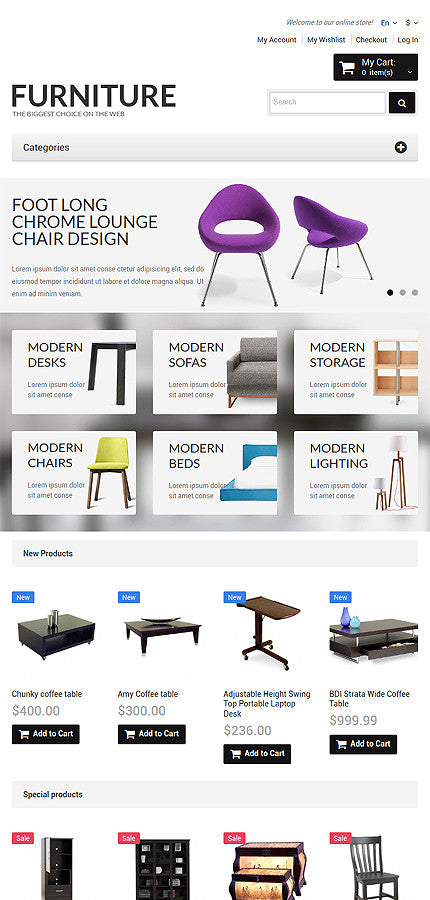 Magento Themes - GoWebBaby.Com