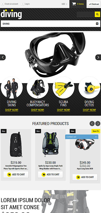 Shopify Themes - GoWebBaby.Com
