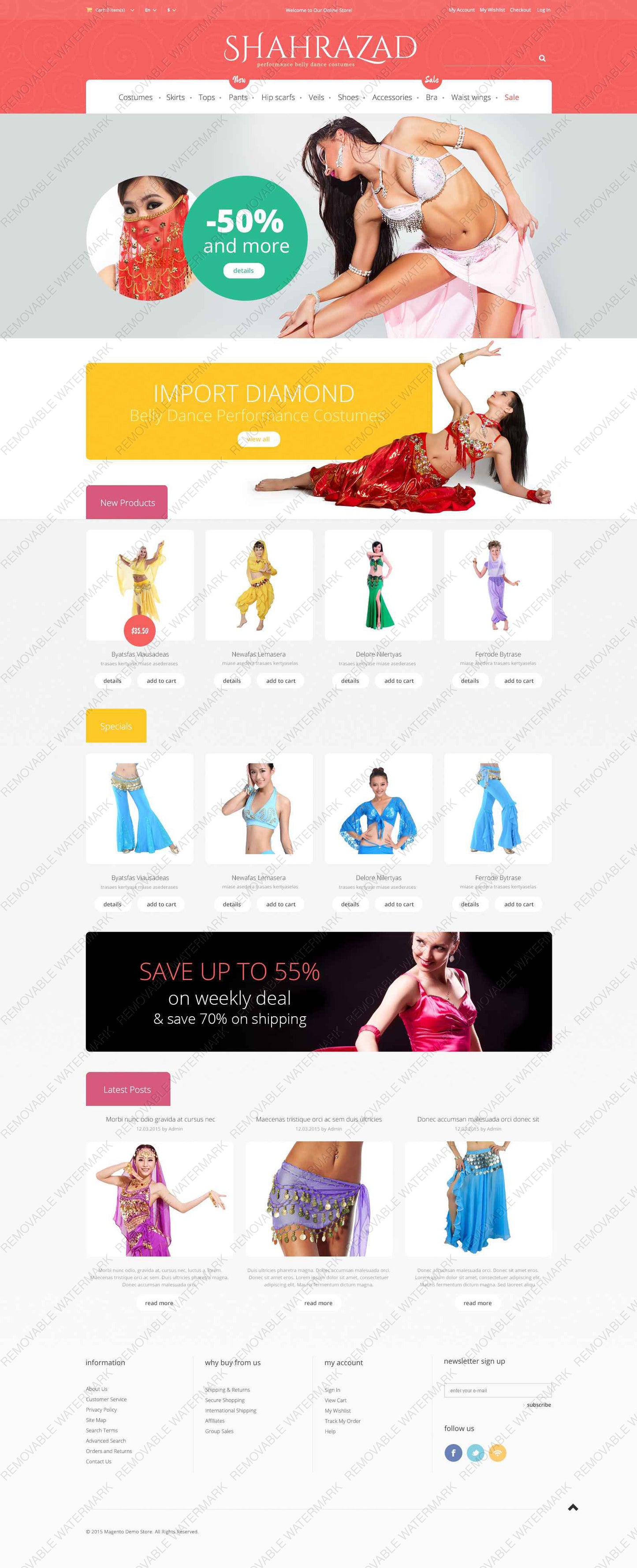 Magento Themes - GoWebBaby.Com