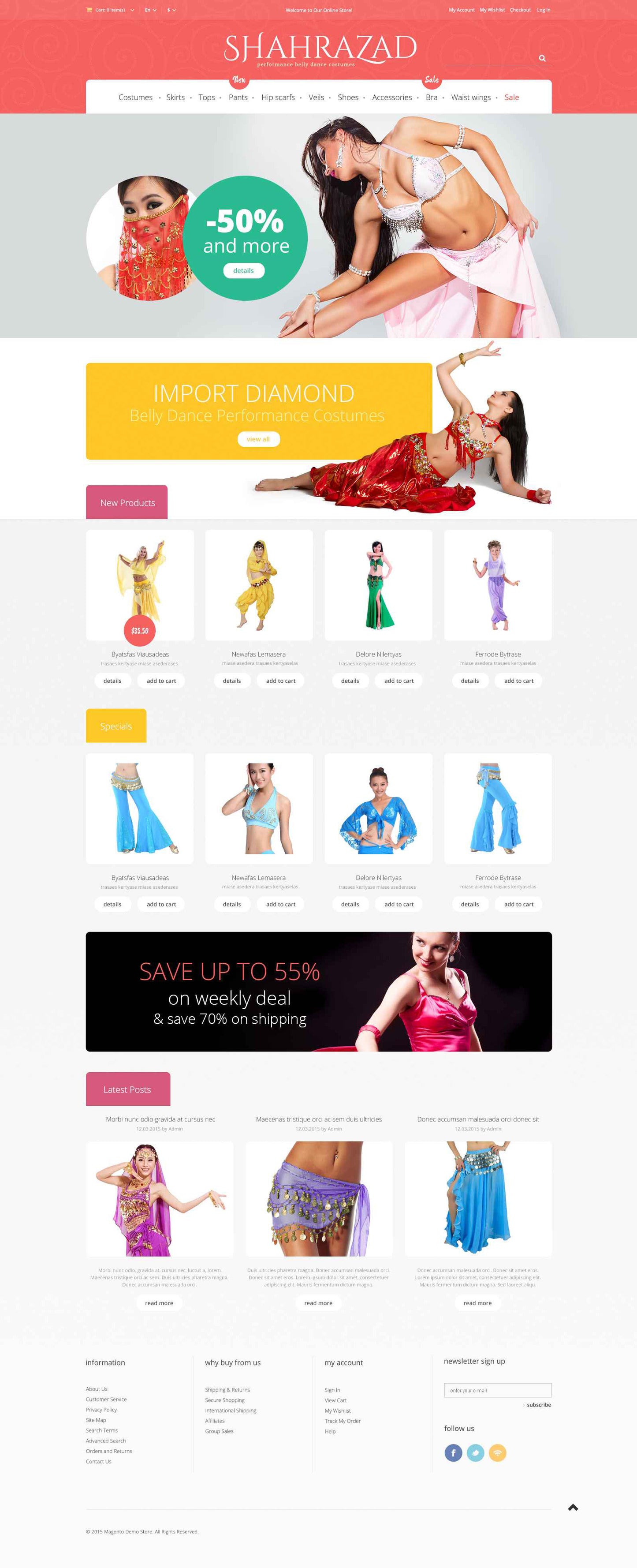 Magento Themes - GoWebBaby.Com