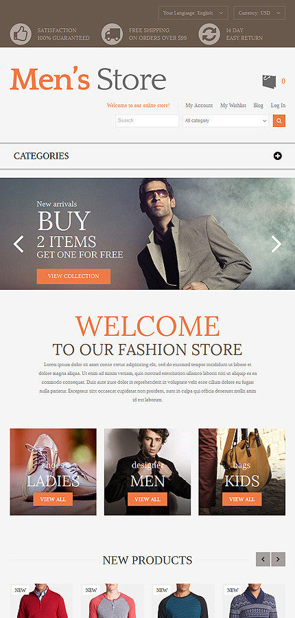Magento Themes - GoWebBaby.Com