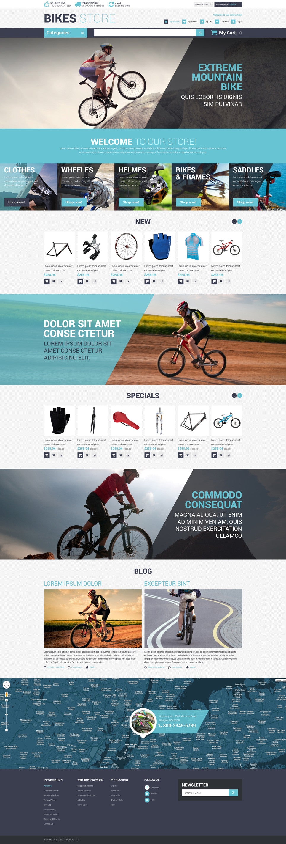 Magento Themes - GoWebBaby.Com