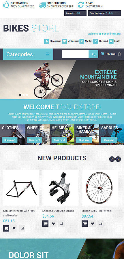 Magento Themes - GoWebBaby.Com