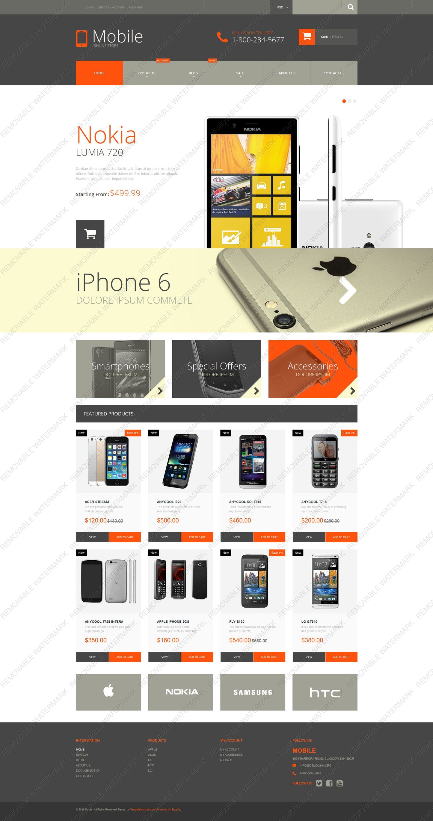 Shopify Themes - GoWebBaby.Com