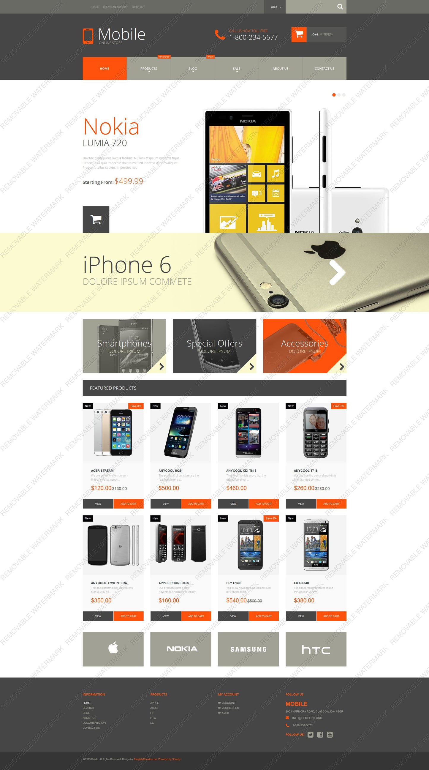Shopify Themes - GoWebBaby.Com