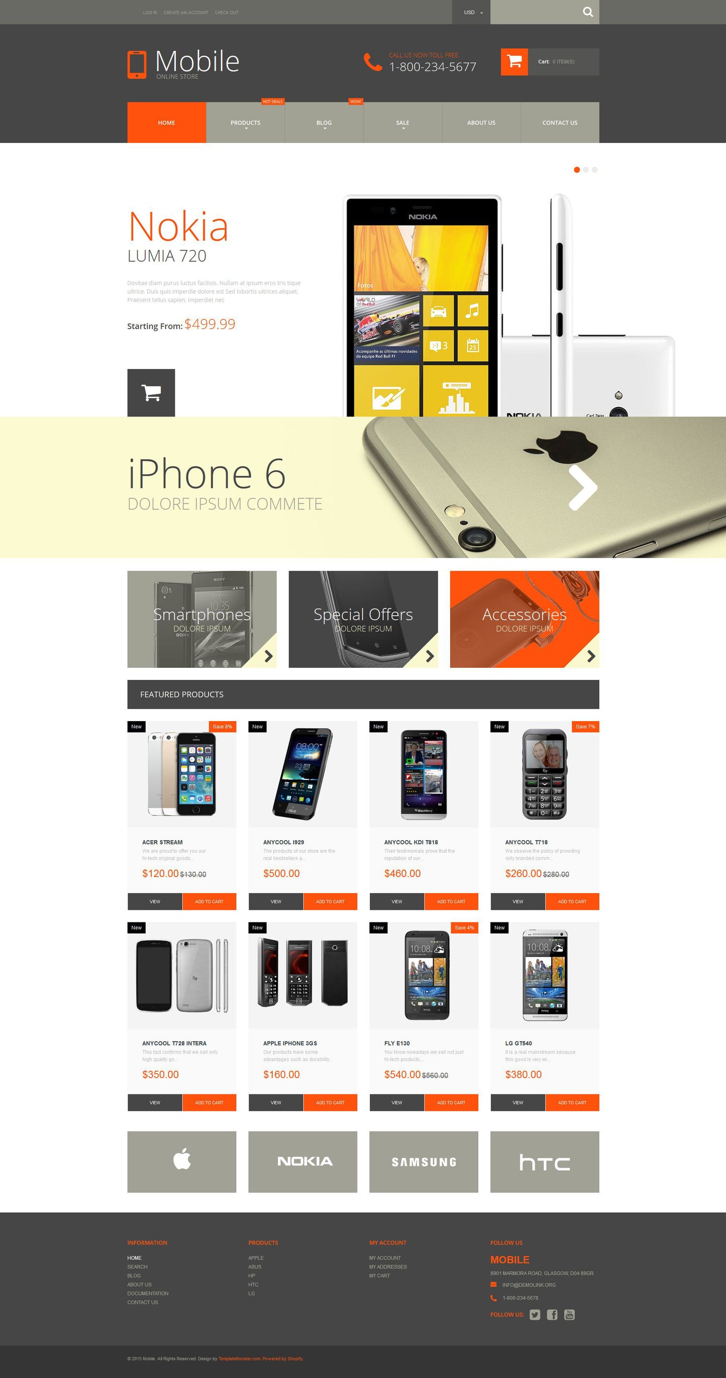 Shopify Themes - GoWebBaby.Com