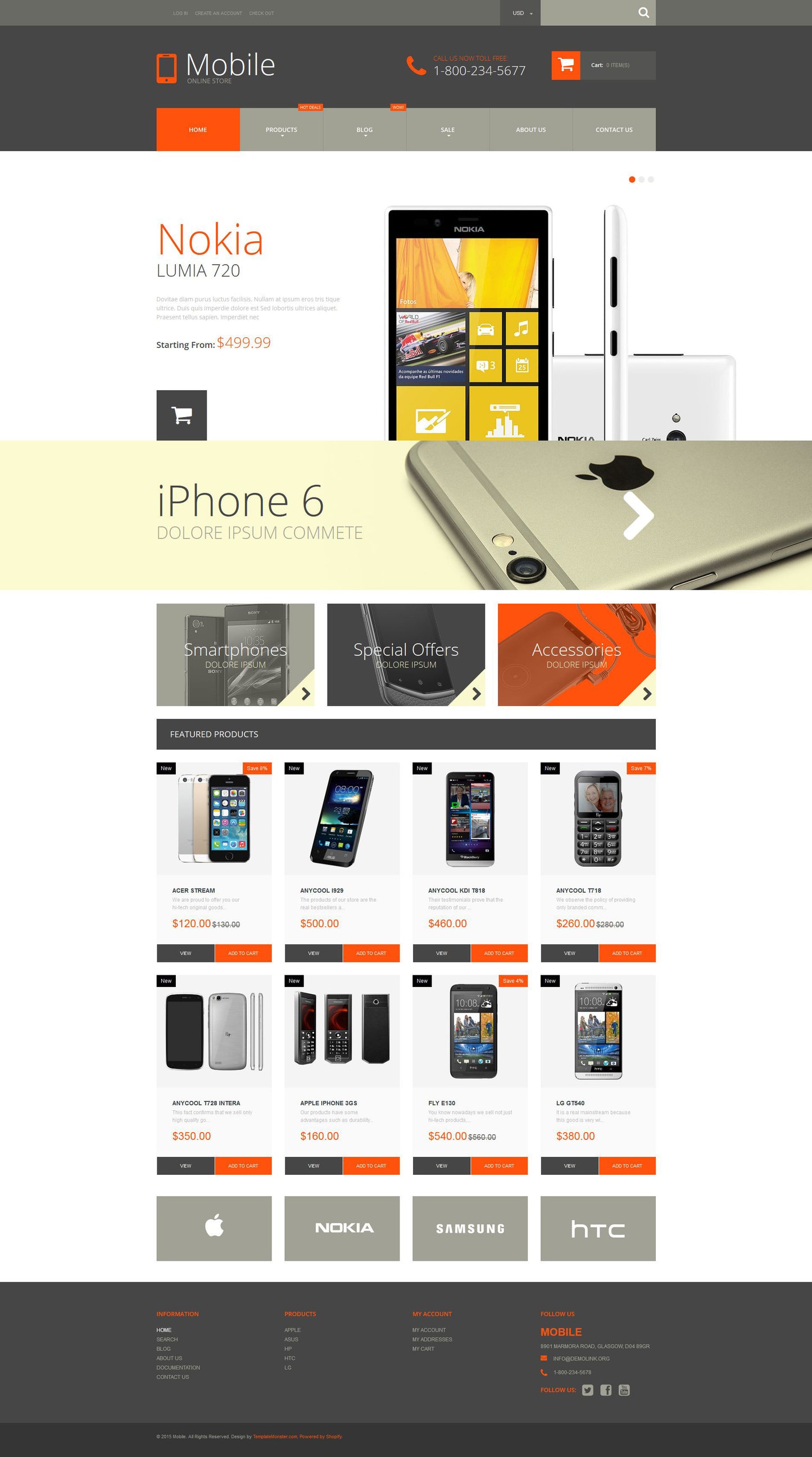 Shopify Themes - GoWebBaby.Com