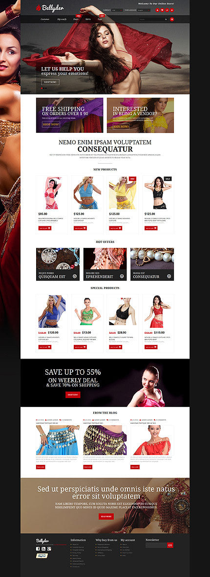 Magento Themes - GoWebBaby.Com