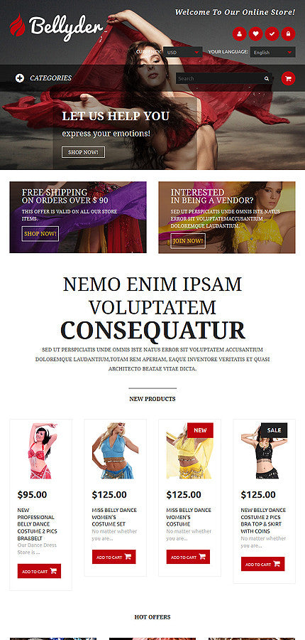 Magento Themes - GoWebBaby.Com
