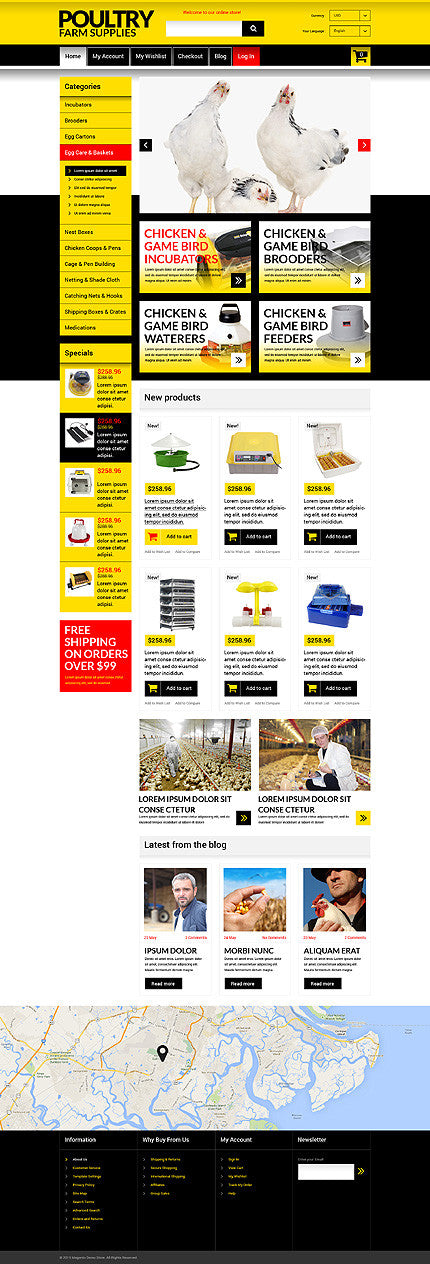 Magento Themes - GoWebBaby.Com