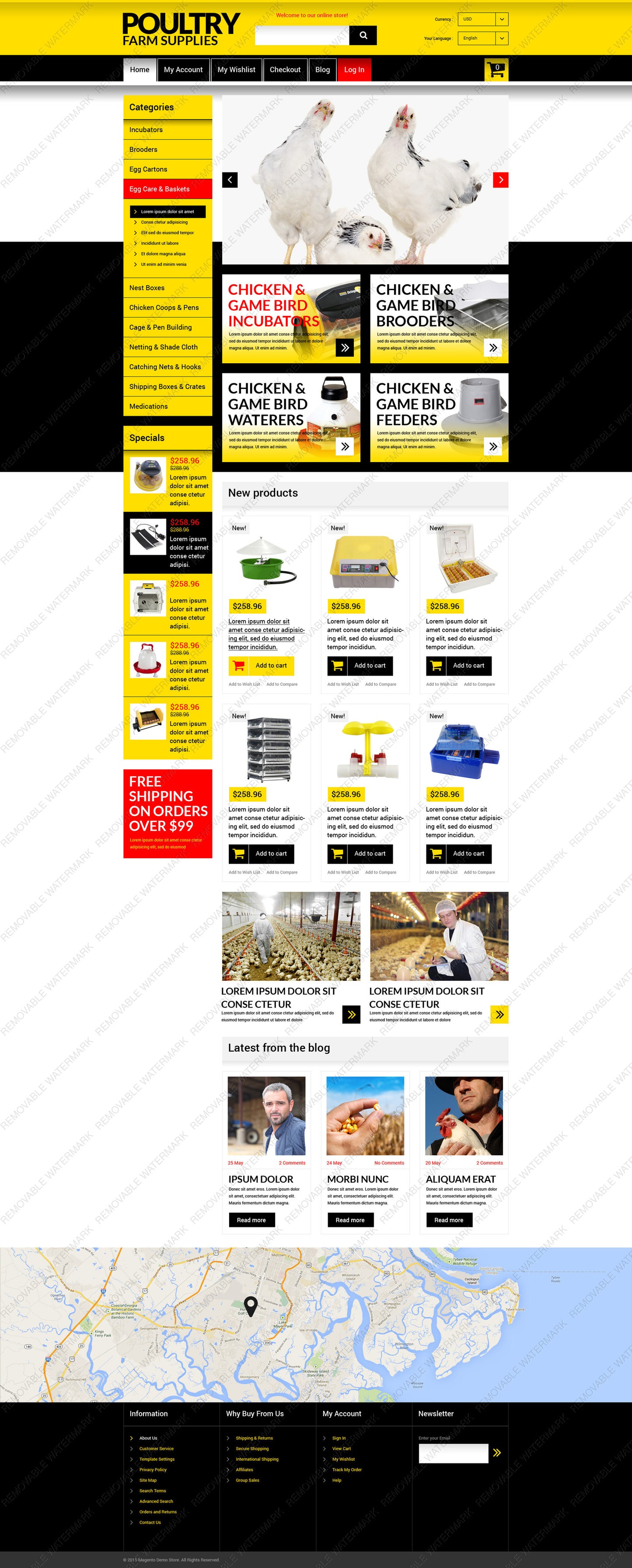 Magento Themes - GoWebBaby.Com