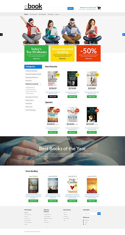 Magento Themes - GoWebBaby.Com