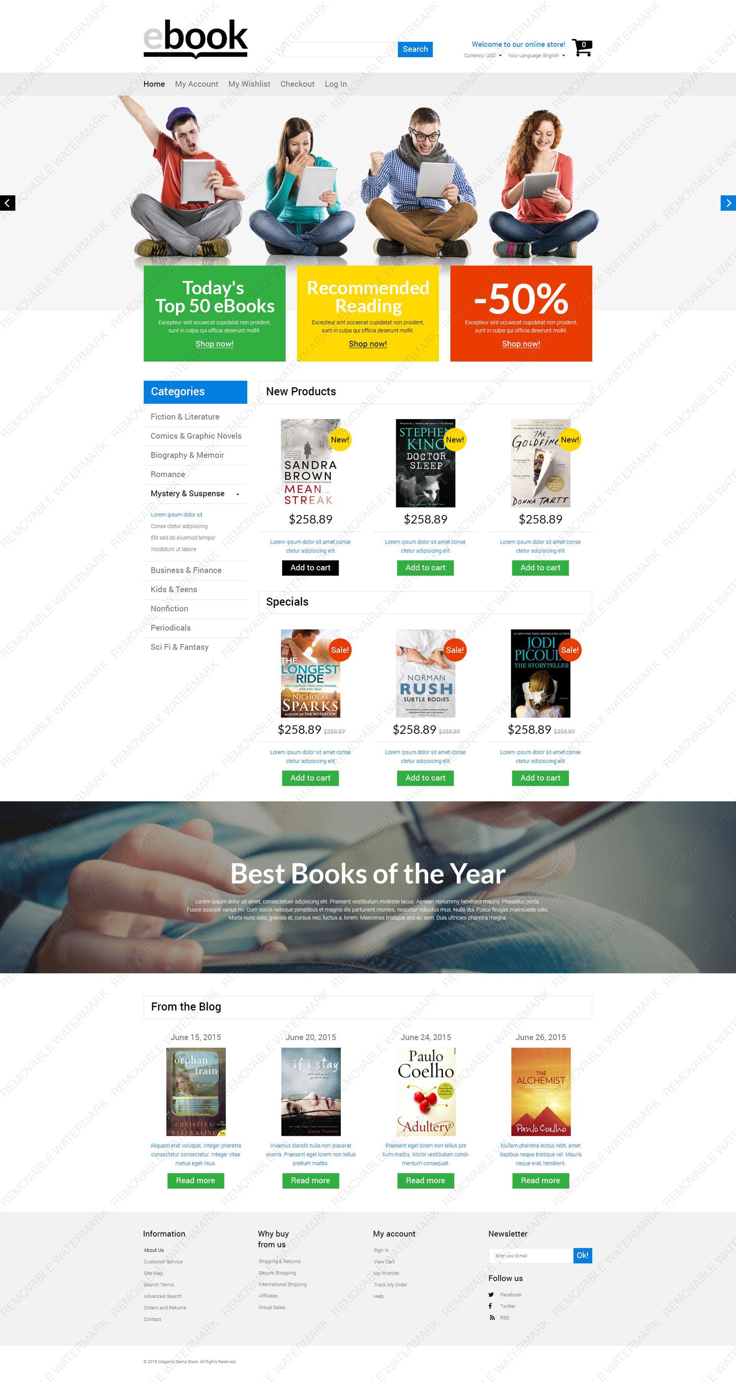 Magento Themes - GoWebBaby.Com