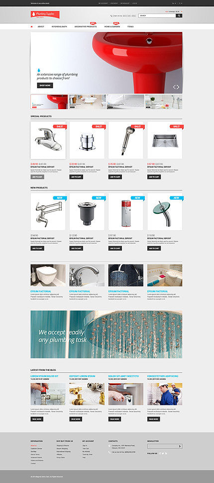 Magento Themes - GoWebBaby.Com