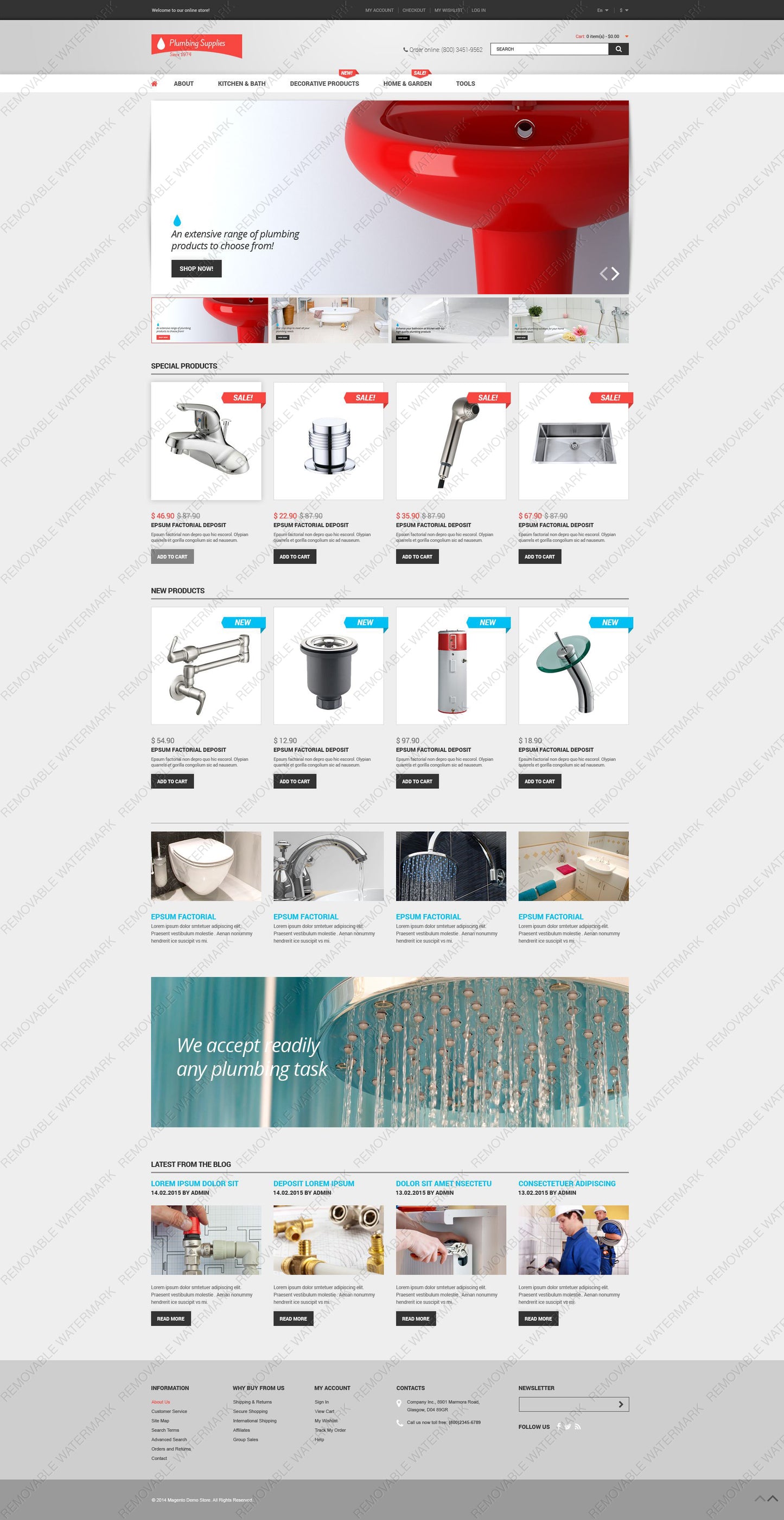 Magento Themes - GoWebBaby.Com