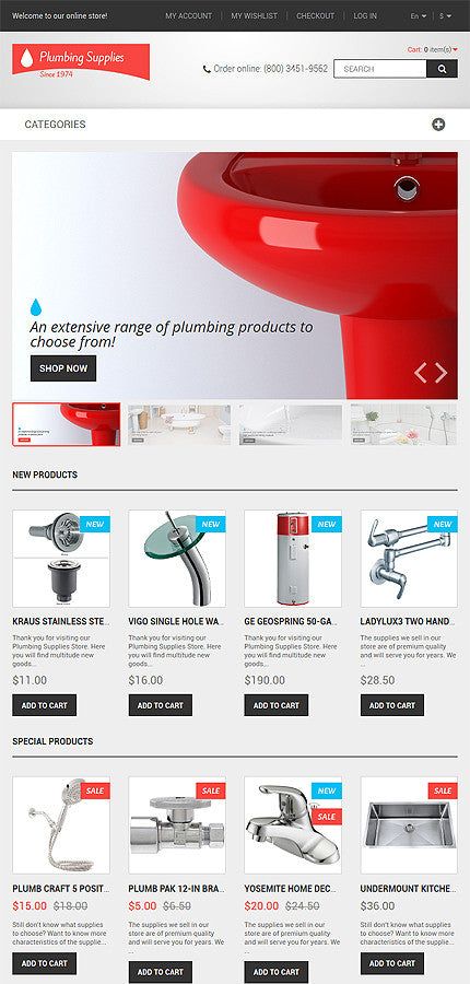 Magento Themes - GoWebBaby.Com
