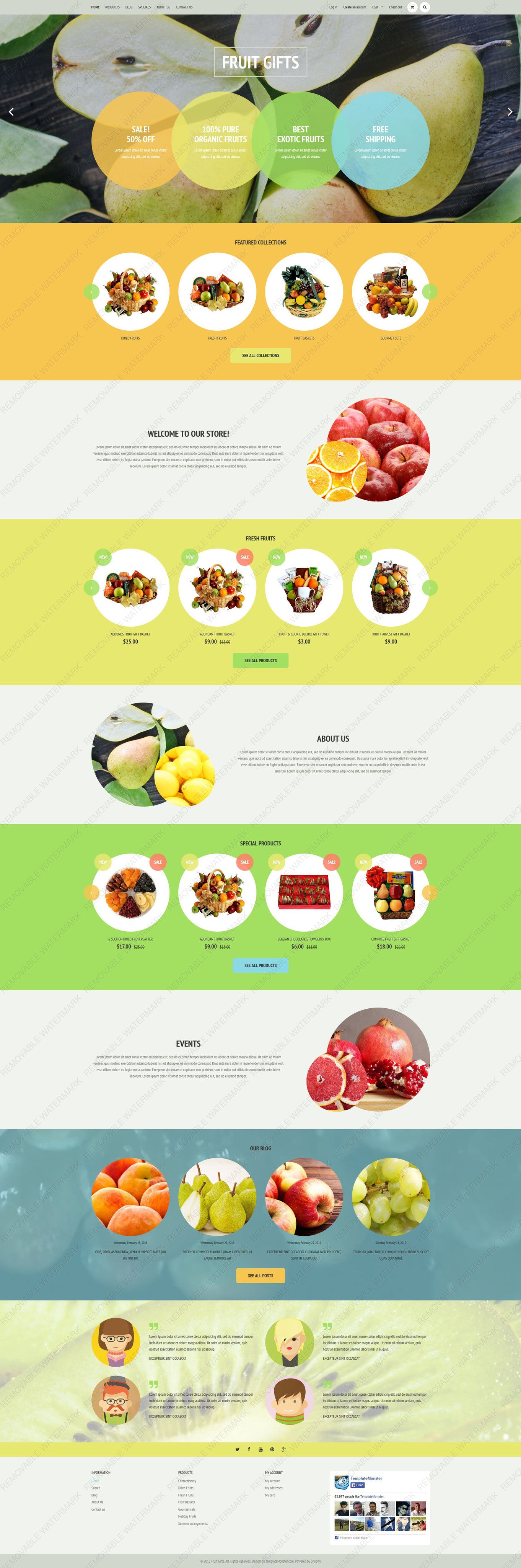 Shopify Themes - GoWebBaby.Com