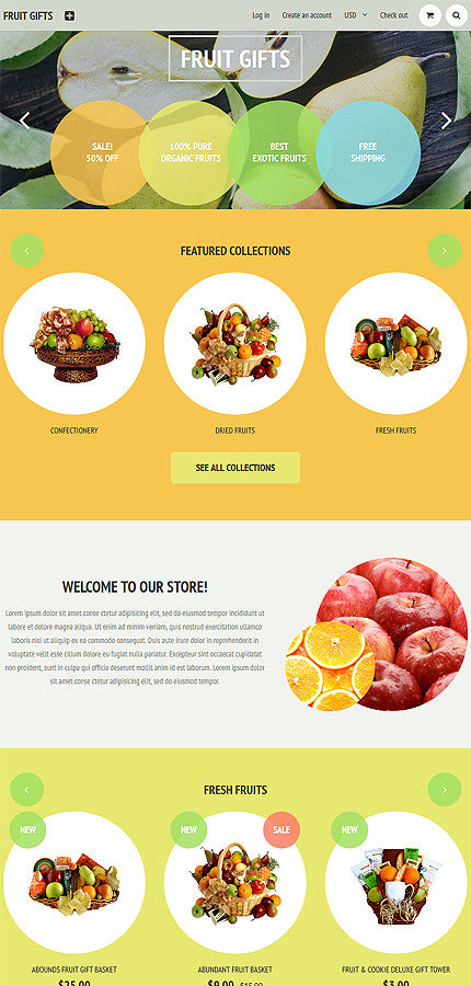 Shopify Themes - GoWebBaby.Com