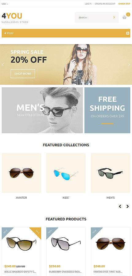 Shopify Themes - GoWebBaby.Com