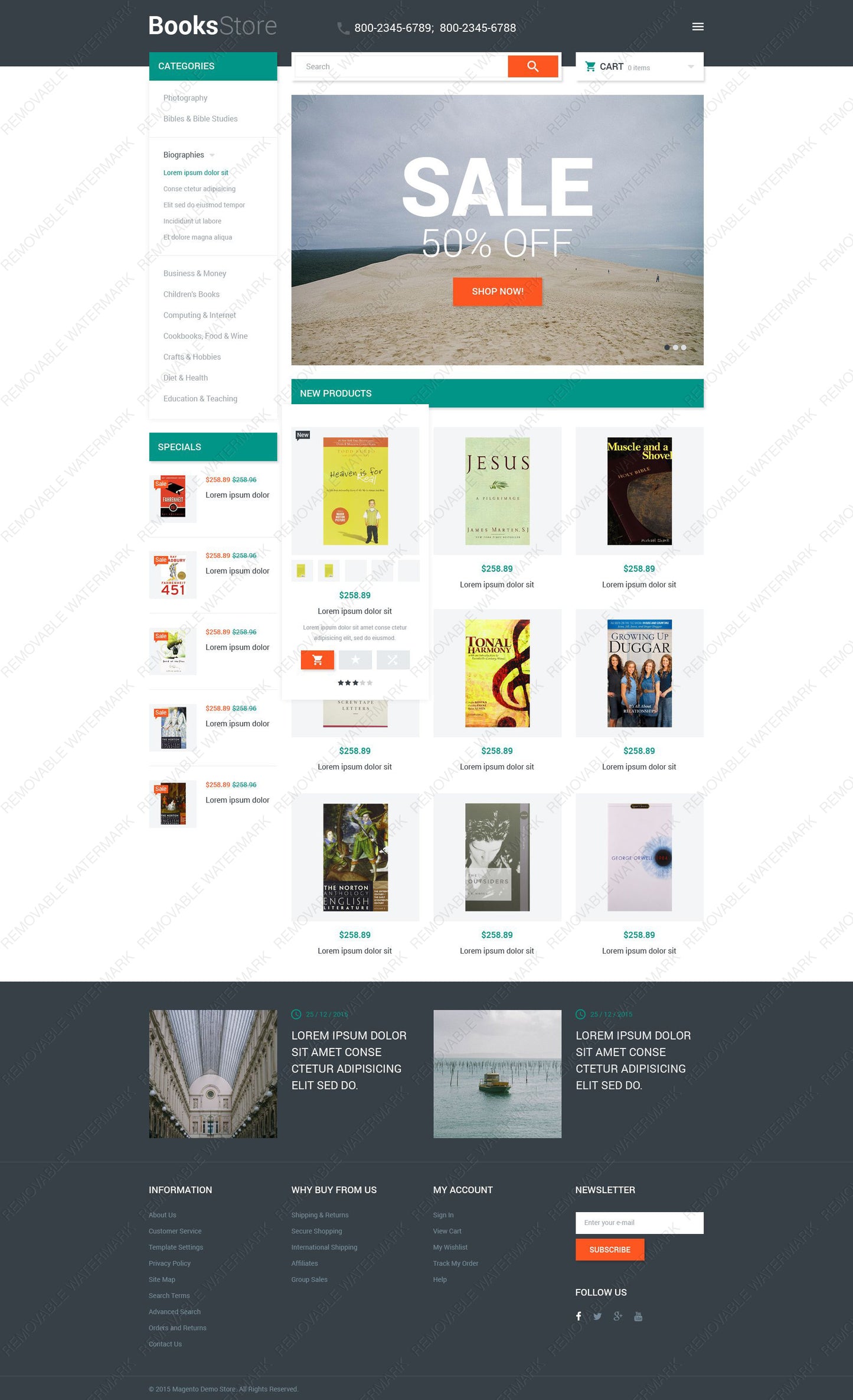 Magento Themes - GoWebBaby.Com