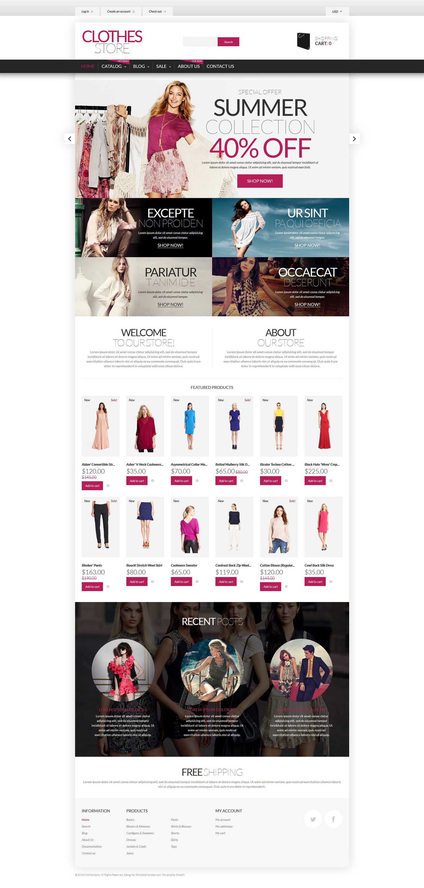 Shopify Themes - GoWebBaby.Com