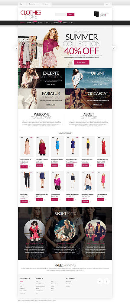 Shopify Themes - GoWebBaby.Com