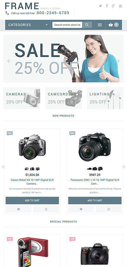 Magento Themes - GoWebBaby.Com