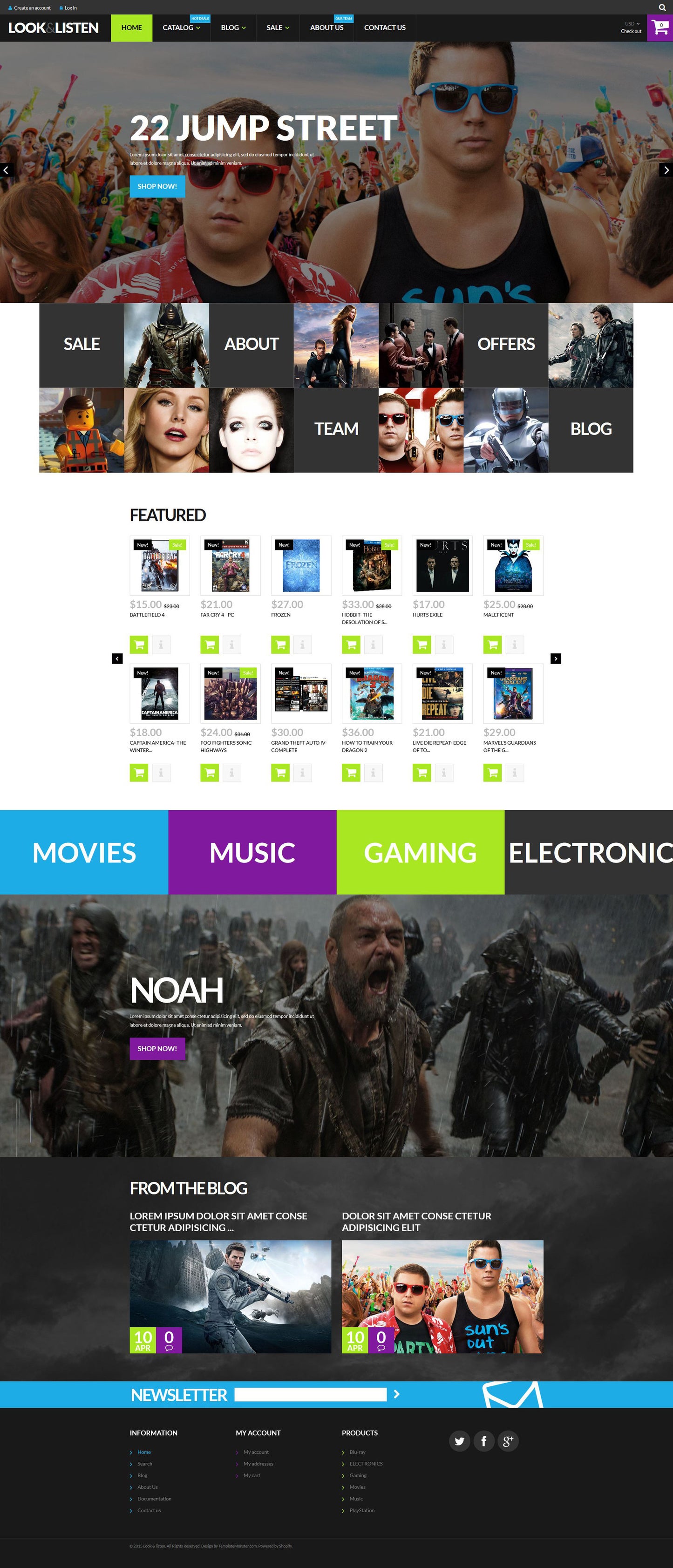 Shopify Themes - GoWebBaby.Com