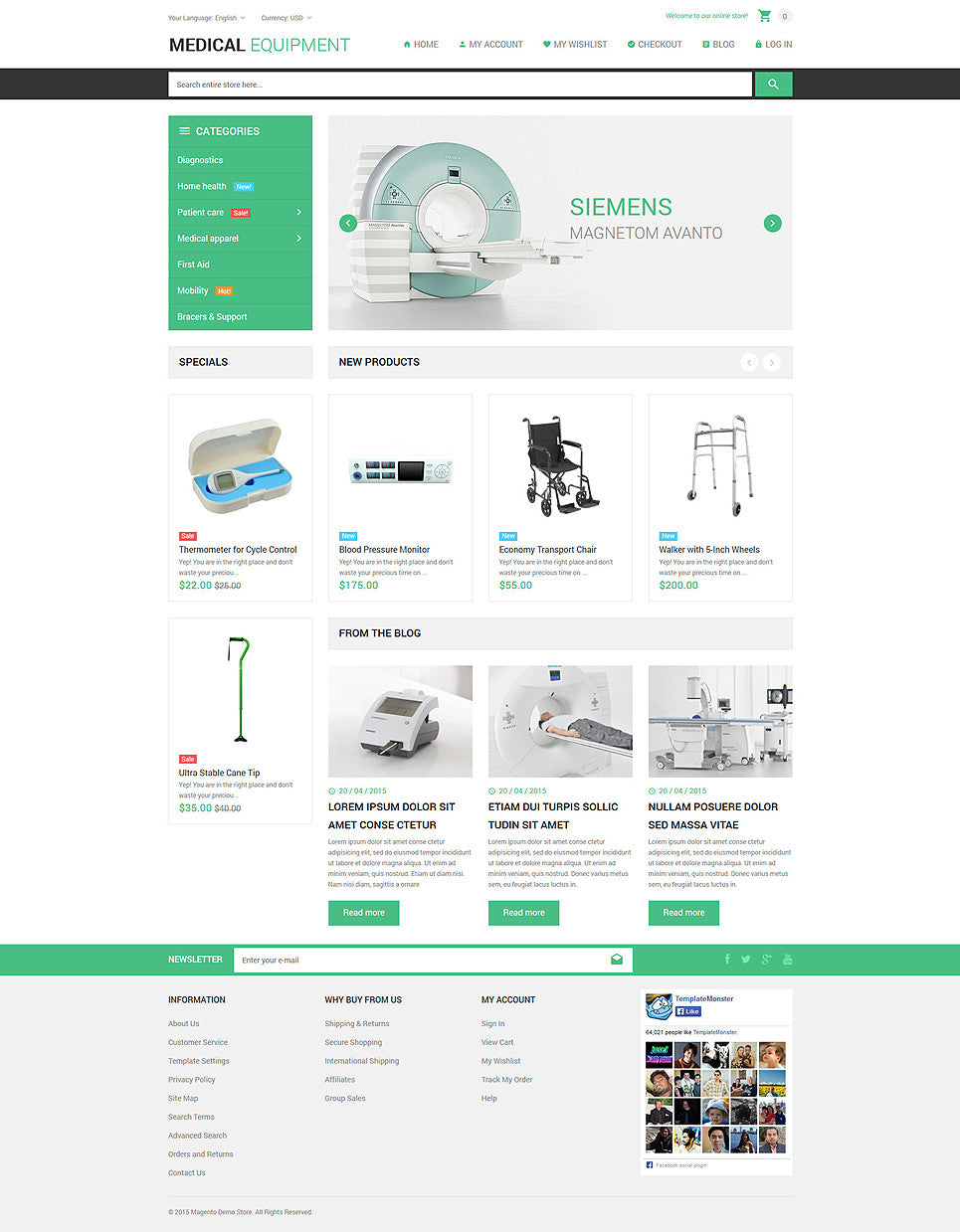 Magento Themes - GoWebBaby.Com