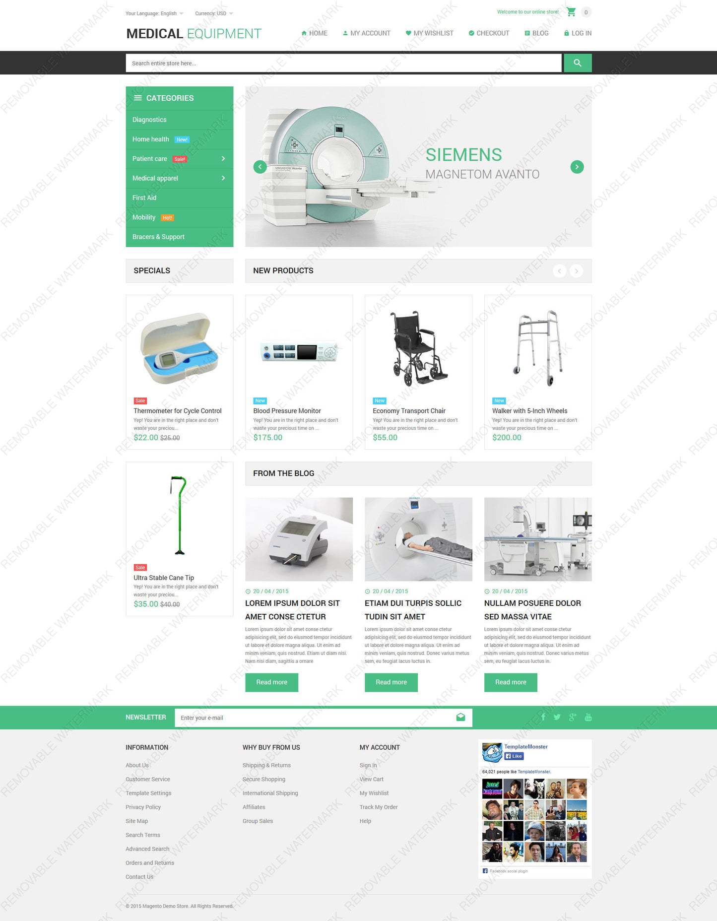 Magento Themes - GoWebBaby.Com